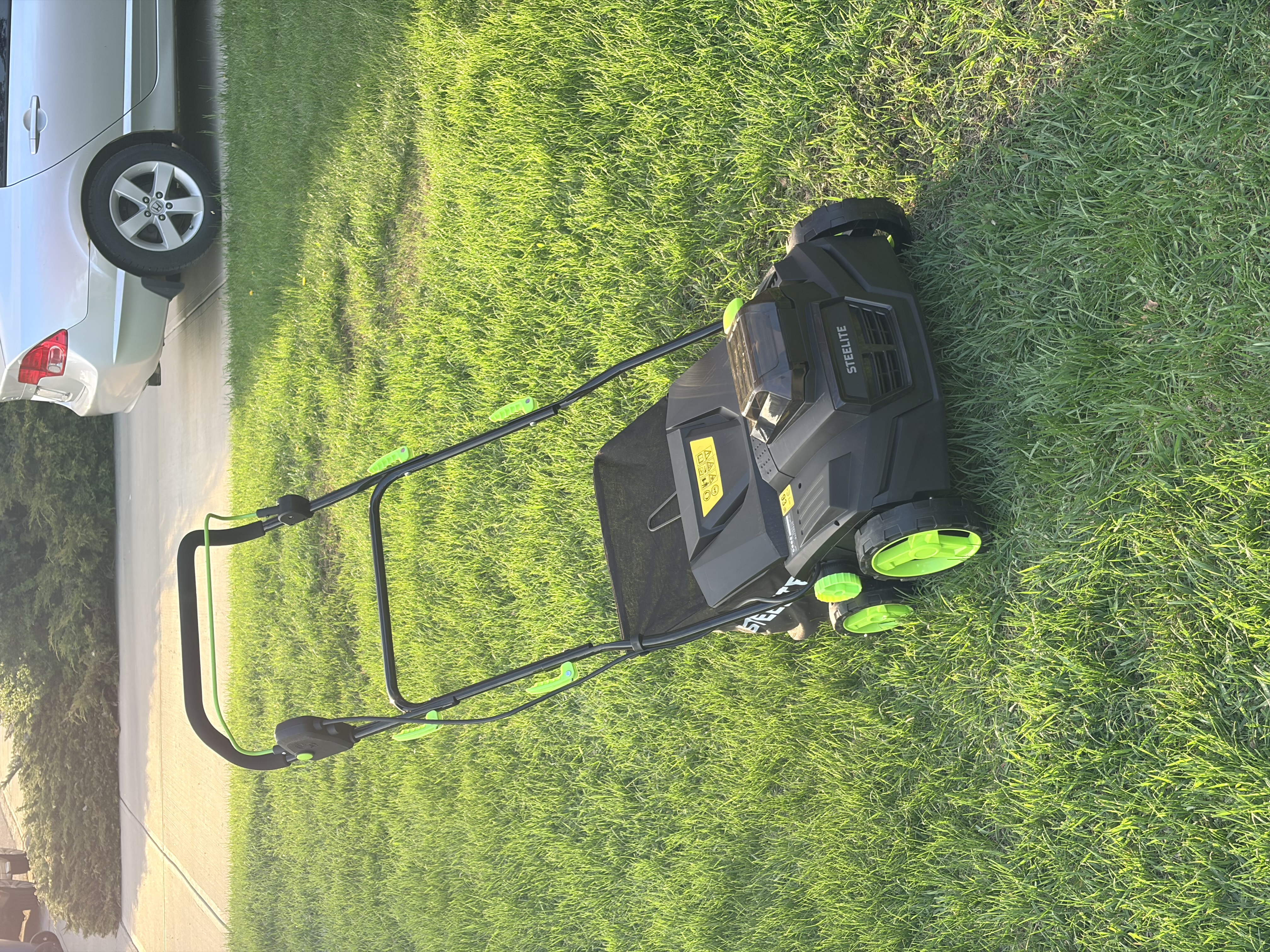 Professional lawn aerator and dethatcher SE Calgary