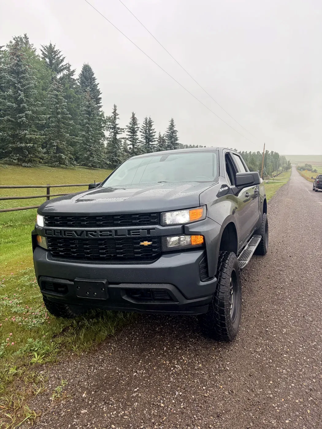 Edge Property Services 4x4 truck ready for Calgary winter snow routes